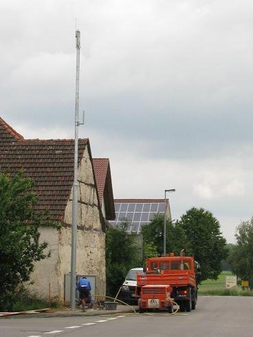Richtfunkmast in Eglingen